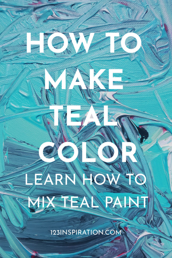 which colors make teal