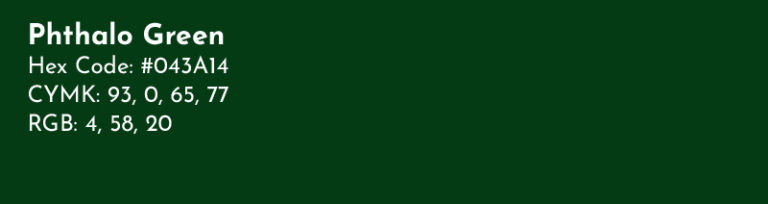 135 Shades Of Green Color: A Comprehensive Guide With Names & Hex Codes ...
