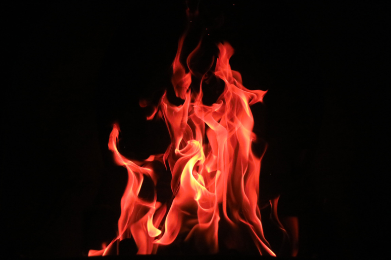 I couldn’t put together this list without mentioning fire. Humans have been creating fires for heat and cooking as far back as memory goes. But the orange and red flames are also powerful and mesmerizing. 