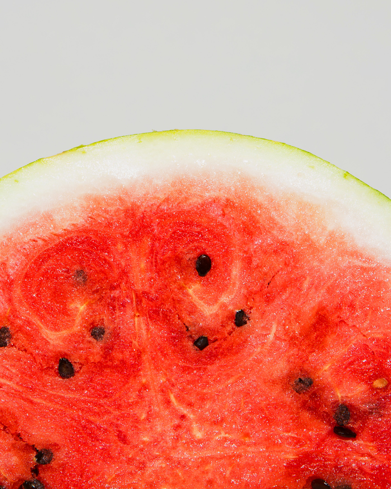 Although watermelons have a thick green skin, the center is a dazzling red. For many, watermelons signify the beginning of summer. There’s nothing like a slice of watermelon on a hot day. 