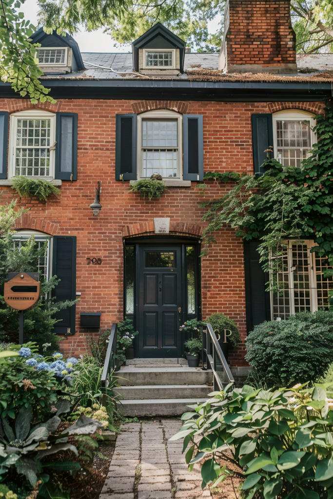 Front Door Colors For Red Brick Houses - 123 Inspiration