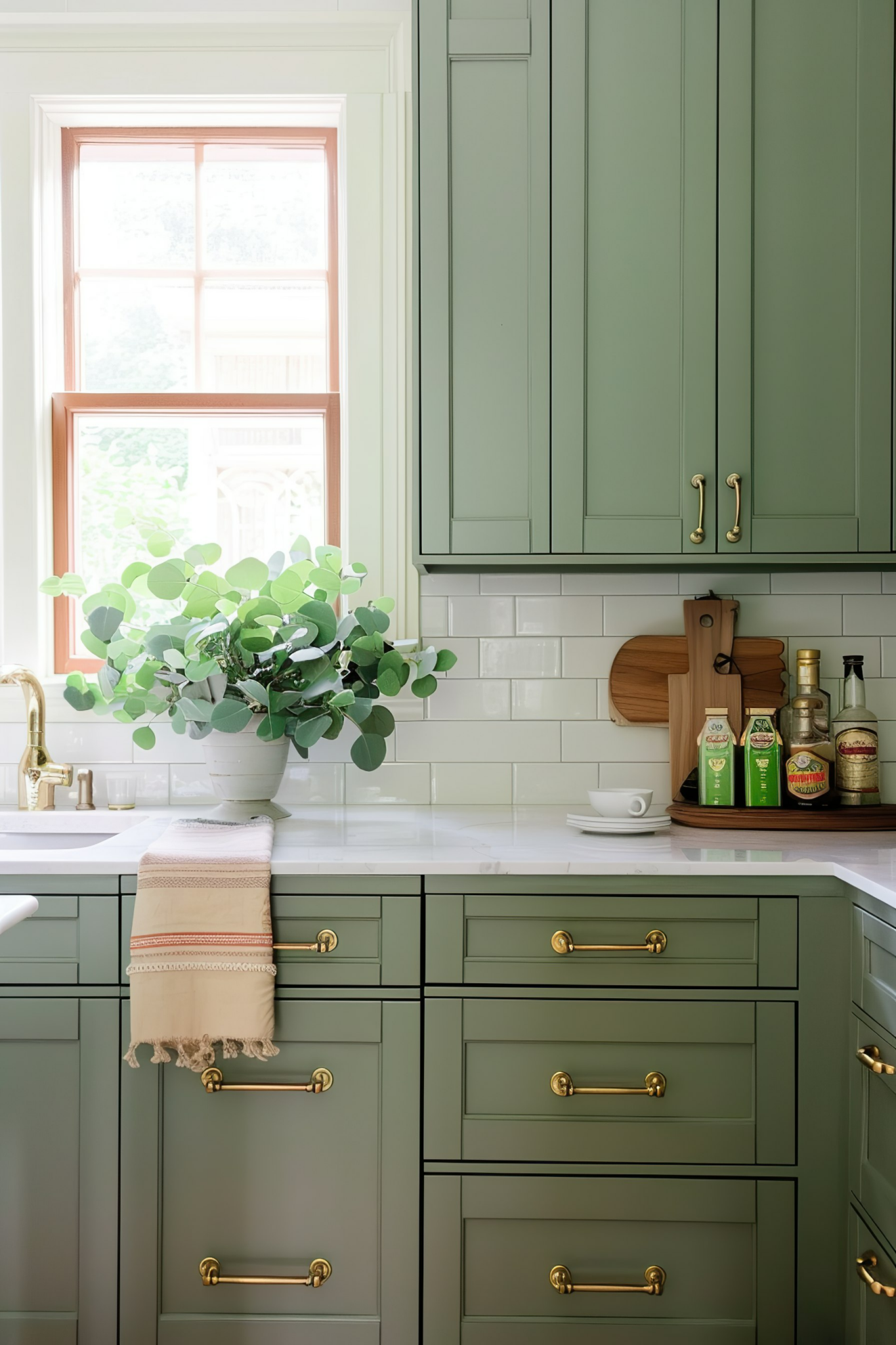 Sage Green Kitchen Cabinet Inspirations - 123 Inspiration