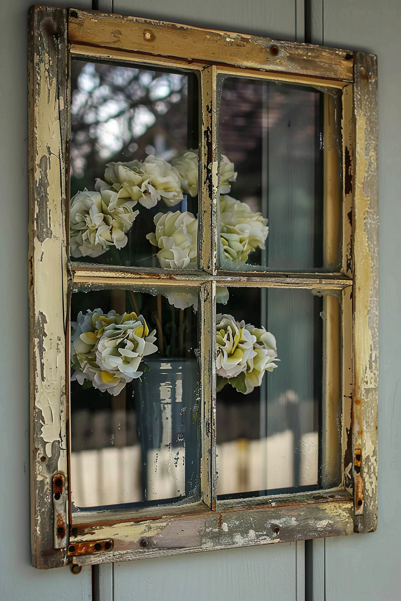 Upcycling Old Windows Into Home Decor - 123 Inspiration