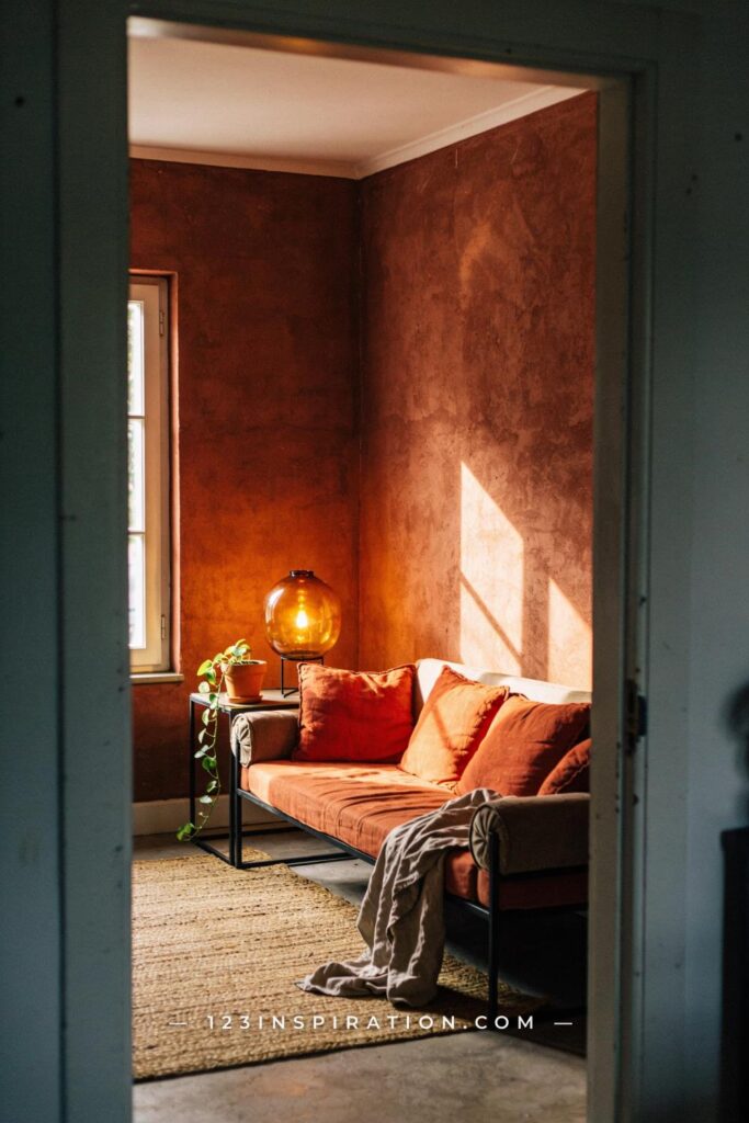 13 Ways to Use Rustic Orange, Terracotta, and Burnt Tones in Your Home