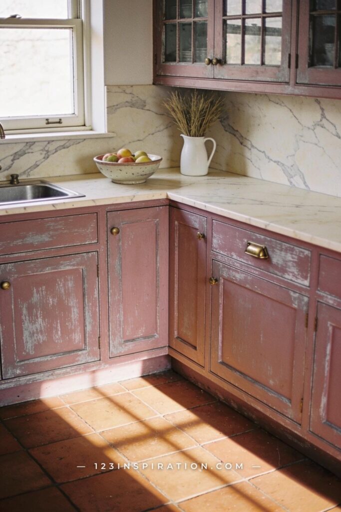 12 Vintage Pink Kitchen Cabinet Ideas That Actually Look Sophisticated